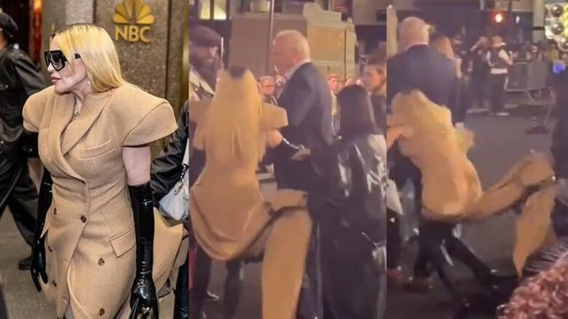 a collage of a woman in a dress